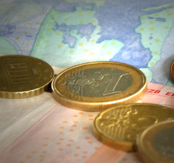 Geldscheine und Münzen Geldscheine und Münzen